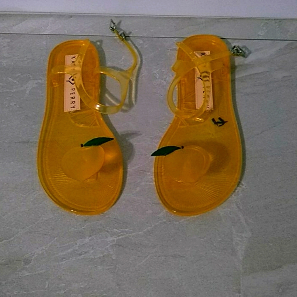 Katy Perry peach sandals